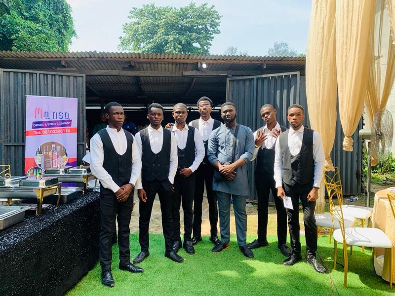 MANSA staff and event lead on-site